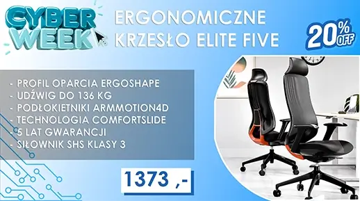 Krzesło biurowe Elite Five